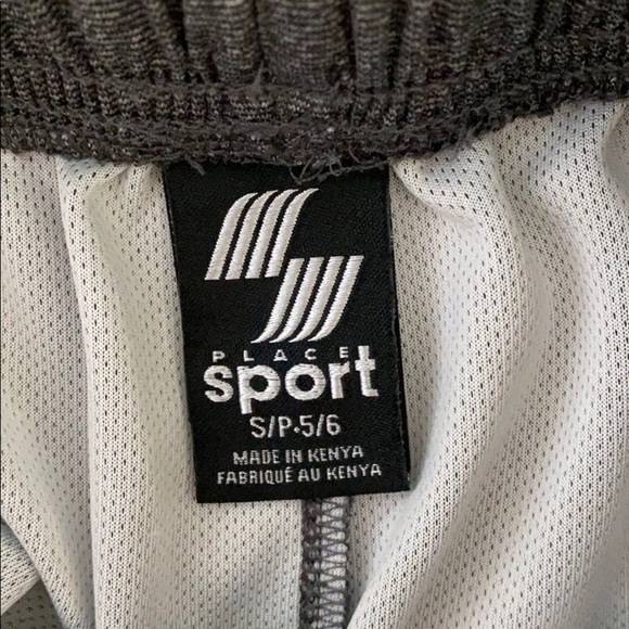 Place Sport Set of 2 Athletic Shorts Grey & Camo - Picture 5 of 5